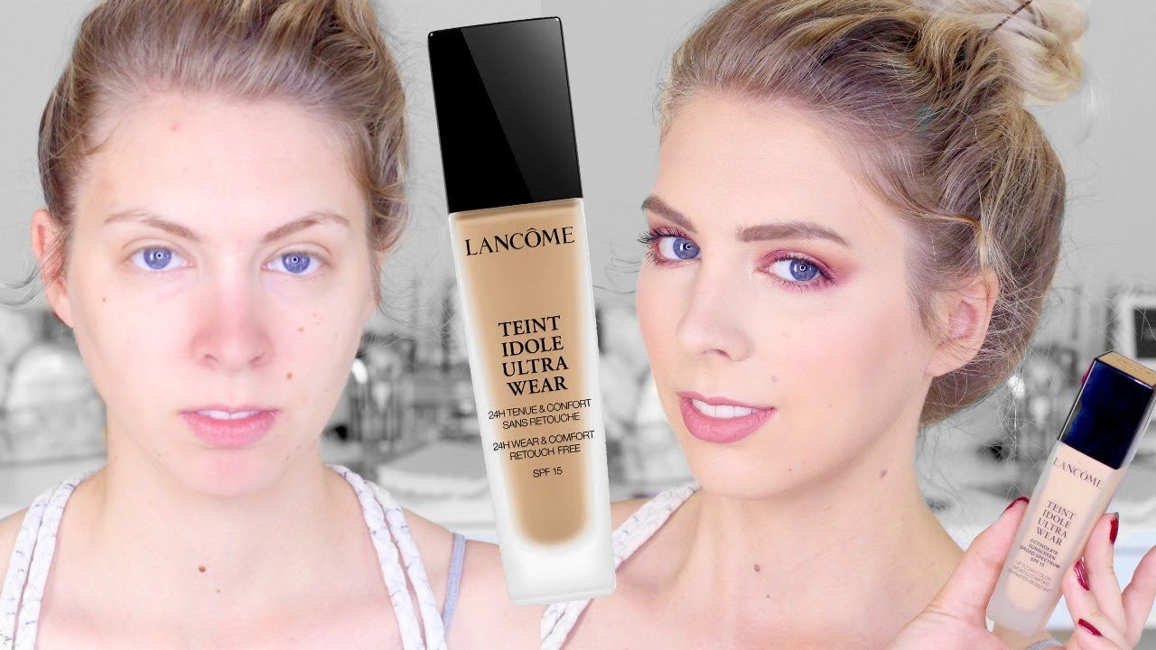 Lancome Teint Idole Ultra Wear  รองพื้นขั้นเทพ ต้องยกให้ Lancome Teint Idole คือสุดยอด ของรองพื้น ที่ใฝ่ฝัน ทาตอนเช้า ติดทน ไปทั้งวัน ไร้ความมัน ไม่มีเยิ้ม สุดแสนปัง เนื้อบางเบา เกลี่ยก็ง่าย ไม่เป็นคราบ หน้าไม่ดำ ไม่ดรอป ดูเนียนใส ผิวเรียบเป๊ะ มีออร่า ปังกว่าใคร สวยทันใจ เดินไปไหน ไร้กังวล